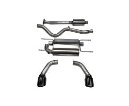 CORSA Performance 12-14 Scion FRS / Subaru BRZ Black Tip Sport Cat-Back Exhaust for Toyota 86 ZN6