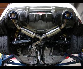 Injen 13-20 Subaru BRZ/Toyota 86 2.0L 4cyl SS CB Exhaust w/ Dual Embossed Muffler for Toyota 86 ZN6
