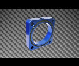 Torque Solution Throttle Body Spacer 2013+ Subaru BRZ/Scion FR-S - Blue for Toyota 86 ZN6