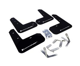 Rally Armor 13-17 Subaru BRZ / Scion FR-S Black UR Mud Flap w/ White Logo for Toyota 86 ZN6