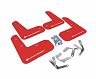 Rally Armor 13-17 Subaru BRZ / Scion FR-S Red UR Mud Flap w/ White Logo