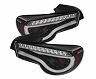 Spyder Scion FRS 12-14/Subaru BRZ 12-14 Light Bar LED Tail Lights Black ALT-YD-SFRS12-LBLED-BK