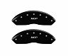 MGP Caliper Covers 4 Caliper Covers Engraved Front & Rear Black Finish Silver Characters 2018 Toyota 86