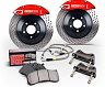 StopTech StopTech 13-16 Scion FR-S / 13-19 Subaru BRZ Front Red ST-40 Caliper 328x28 1pc Slotted Rotors