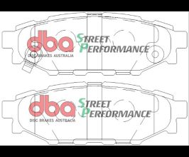 DBA 08 Subaru WRX SP500 Rear Brake Pads for Toyota 86 ZN6