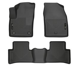 Husky Liners 2018 Toyota CH-R Weatherbeater Black Front & 2nd Seat Floor Liners for Toyota C-HR AX