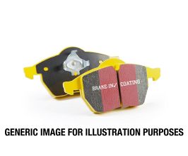 EBC 2018+ Ford F-150 2.7L Twin Turbo (2WD) Yellowstuff Front Brake Pads for Toyota C-HR AX