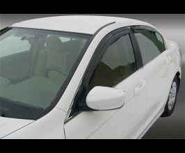 Stampede 2007-2011 Toyota Camry Tape-Onz Sidewind Deflector 4pc - Smoke for Toyota Camry XV40