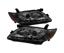 Spyder Toyota Camry 07-09 Projector Headlights DRL Smoke High H1 Low H7 PRO-YD-TCAM07-DRL-SM for Toyota Camry XV40