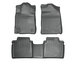 Husky Liners 07-11 Toyota Camry (All) WeatherBeater Combo Gray Floor Liners (One Piece for 2nd Row) for Toyota Camry XV40