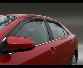 Stampede 2012-2014 Toyota Camry Tape-Onz Sidewind Deflector 4pc - Smoke for Toyota Camry XV50