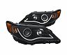 Anzo 2012-2013 Toyota Camry Projector Headlights w/ Halo Black for Toyota Camry