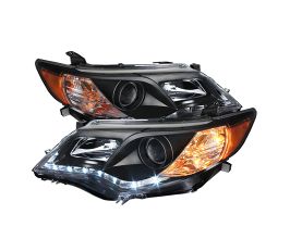 Spyder Toyota Camry 12-14 Projector Headlights DRL Blk High 9005 (Not Included PRO-YD-TCAM12-DRL-BK for Toyota Camry XV50
