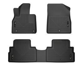 Husky Liners 20-22 Hyundai Palisade Weatherbeater Black Front & 2nd Seat Floor Liners for Toyota Camry XV70