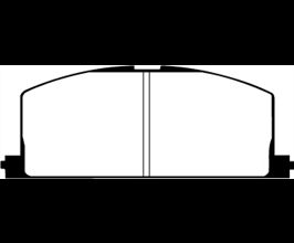 EBC 85-88 Chevrolet Nova 1.6 Greenstuff Front Brake Pads for Toyota Celica T180