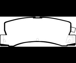 EBC 90-91 Lexus ES250 2.5 Greenstuff Rear Brake Pads for Toyota Celica T180