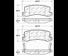 StopTech StopTech Street Select Brake Pads - Front for Toyota Celica
