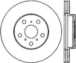 StopTech StopTech 90-91 Toyota Celica GT/GT-S Drilled Front Right Rotor for Toyota Celica T180