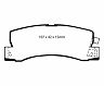 EBC 90-91 Lexus ES250 2.5 Redstuff Rear Brake Pads