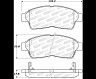 StopTech StopTech Street Brake Pads - Rear for Toyota Celica ST