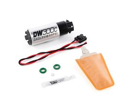 DeatschWerks 340lph DW300C Compact Fuel Pump w/ 04+ Lotus Elise/Exige Set Up Kit (w/ Mounting Clips) for Toyota Celica T230