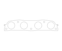 Cometic Toyota 1ZZFE 98-02 Exhaust .030 inch MLS Head Gasket 1.732 inch Round Port for Toyota Corolla E120