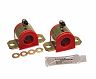 Energy Suspension 03-06 Toyota Corolla/Matrix Red 24mm Front Sway Bar Bushing Set (Greaseable Frame