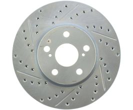 StopTech StopTech Select Sport Drilled & Slotted Rotor - Rear Left for Toyota Corolla E140