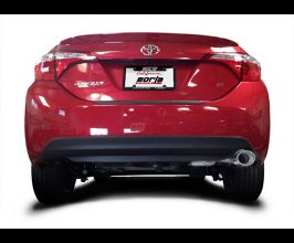 Borla 14-17 Toyota Corolla S 1.8L AT/MT FWD 4Dr S-Type Single Oval Rolled Angle-Cut Rear Sec Exhaust for Toyota Corolla E170