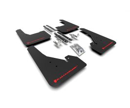 Rally Armor 18-22 Toyota Corolla Hatchback Black UR Mud Flap Red Logo for Toyota Corolla E210