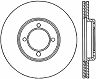 StopTech StopTech Slotted & Drilled Sport Brake Rotor