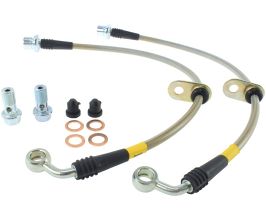 StopTech StopTech Stainless Steel Front Brake Lines 98-07 Toyota Land Cruiser for Toyota Land Cruiser J100