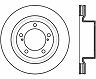StopTech StopTech Sport Slot 08-12 Toyota Sequoia / 07-12 Tundra Slotted Left Front CRYO Rotor for Toyota Land Cruiser Base