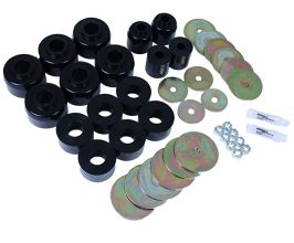 Energy Suspension 03-09 Toyota 4Runner/GX470 / 07-14 FJ Cruiser Black Body Mount Bushing Set for Toyota Land Cruiser J200