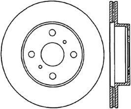 StopTech StopTech Slotted & Drilled Sport Brake Rotor for Toyota MR2 W10