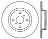 StopTech StopTech Power Slot 87-89 Toyota MR2/MR2 Spyder (Exc. Turbo) Rear Left Cryo Slotted Rotor for Toyota MR2