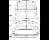 StopTech StopTech Street Touring 1/90-95/00-05 Toyota MR2/Spyder Rear Brake Pads