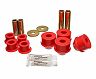 Energy Suspension 92-95 Toyota MR2 Red Front Control Arm Bushing Set (includes Strut Bushings)