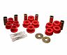 Energy Suspension 92-95 Toyota MR2 Red Rear Control Arm Bushing Set (includes Strut Bushings) for Toyota MR2