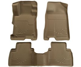 Husky Liners 04-09 Toyota Prius WeatherBeater Combo Tan Floor Liners for Toyota Prius XW20