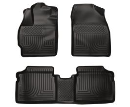 Husky Liners 10-12 Toyota Prius WeatherBeater Combo Black Floor Liners for Toyota Prius XW30