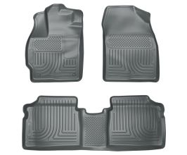 Husky Liners 10-12 Toyota Prius WeatherBeater Combo Gray Floor Liners for Toyota Prius XW30