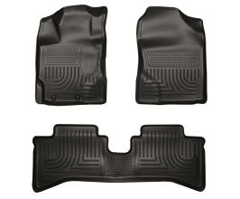 Husky Liners 2012 Toyota Prius c WeatherBeater Combo Black Floor Liners for Toyota Prius XW30