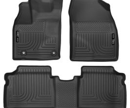 Husky Liners 2015 Toyota Prius WeatherBeater Black Front & 2nd Seat Floor Liners for Toyota Prius XW30