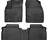 Husky Liners 2015 Toyota Prius WeatherBeater Black Front & 2nd Seat Floor Liners for Toyota Prius