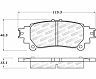 StopTech StopTech Street Select Brake Pads w/Hardware - Rear for Toyota Prius V