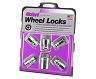 McGard Wheel Lock Nut Set - 5pk. (Cone Seat) M12X1.5 / 13/16 Hex / 1.28in. Length - Chrome