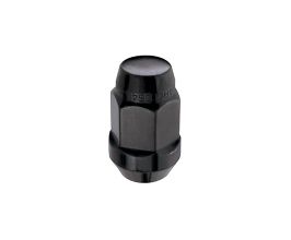 McGard Hex Lug Nut (Cone Seat Bulge Style) M12X1.5 / 3/4 Hex / 1.45in. Length (Box of 144) - Black for Toyota RAV4 XA40