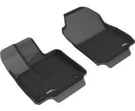 3D Mats 2019-2020 Toyota RAV4 Kagu 1st Row Floormat - Black for Toyota RAV4 XA50