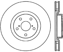 StopTech StopTech Power Slot 5/93-98 Supra Turbo Front Left SportStop CRYO Slotted Rotor for Toyota Supra A80